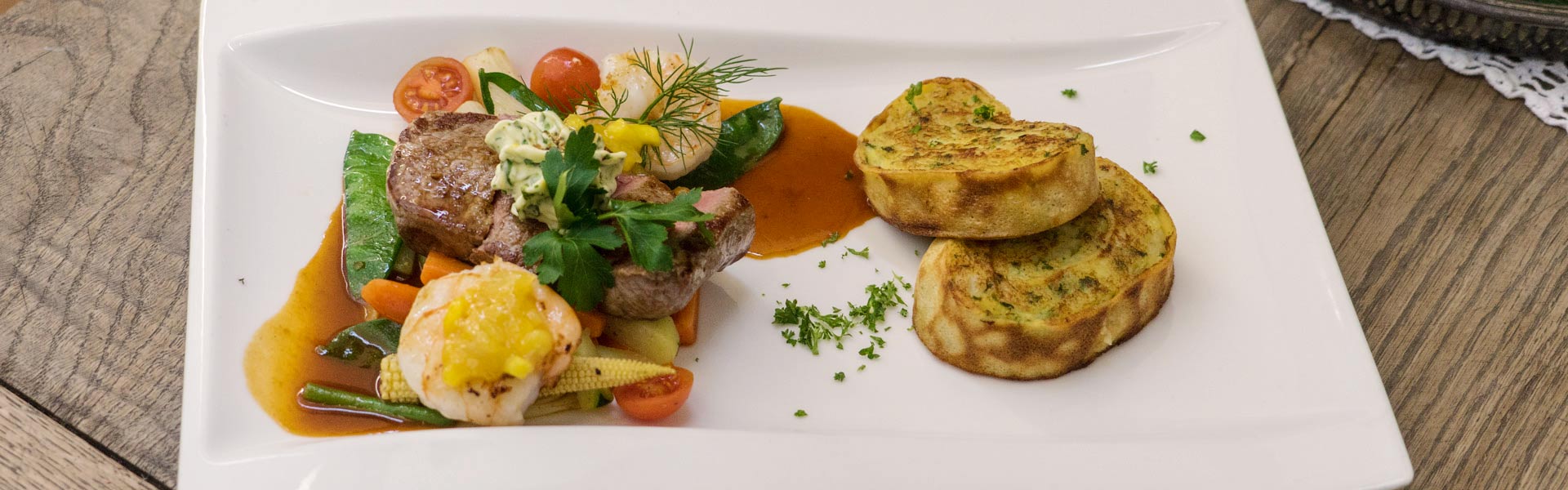 Surf & Turf gut kombiniert